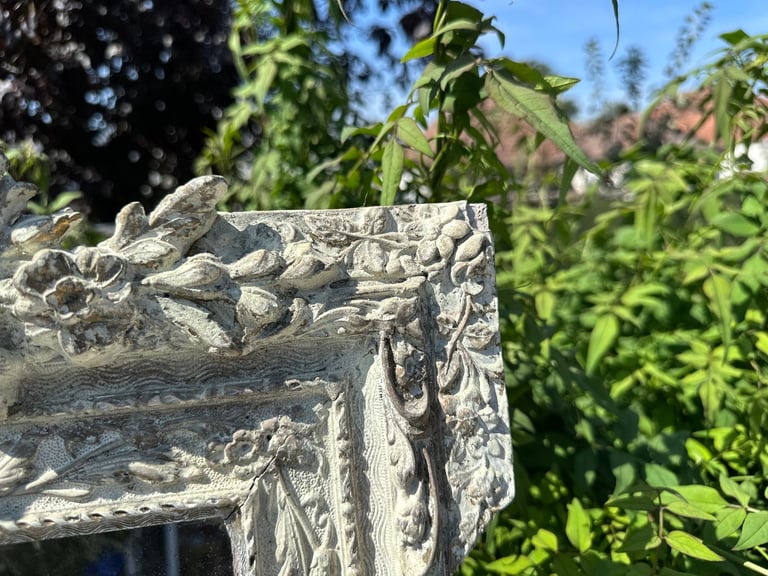 Wonderful French Antique 19th Century Carved Mirror 71X120cm– Great Condition