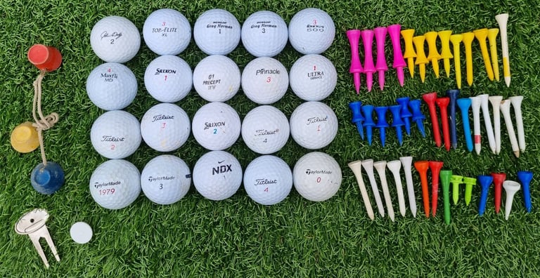 KING COBRA - OFFSET 3-SW, 1-3-5-7, Chipper wedge, putter, CALLAWAY bag, trolley & EXTRA's