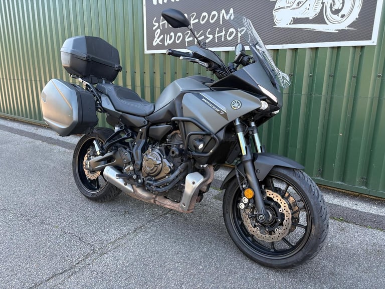 Yamaha Tracer 700 Matt Grey 2021 One Owner 22k Full Luggage Sat Nav 