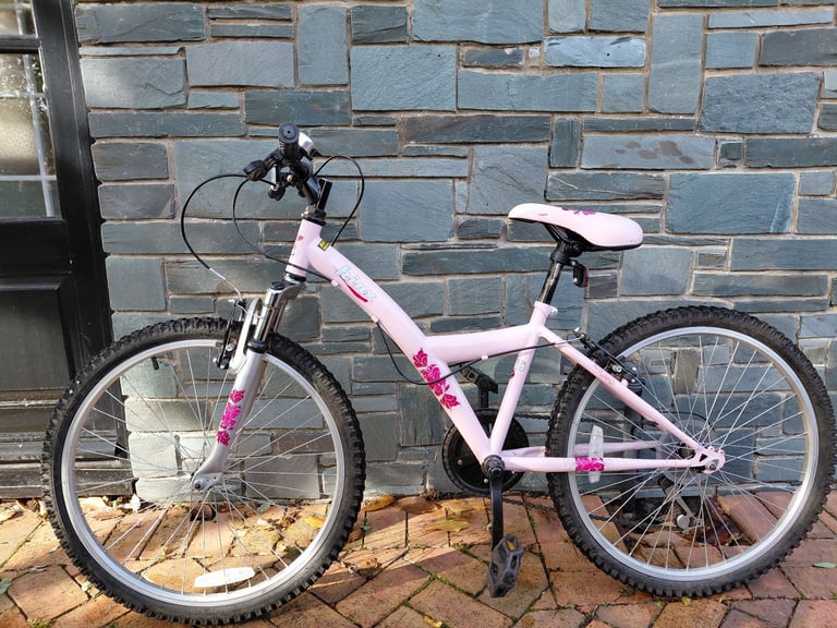 Girls pink and rose kinx bike 