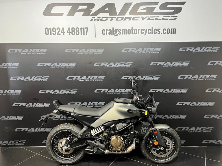 Husqvarna SVARTPILEN 125 2024 CBT LEGAL STREET BIKE AT CRAIGS MOTORCYCLES