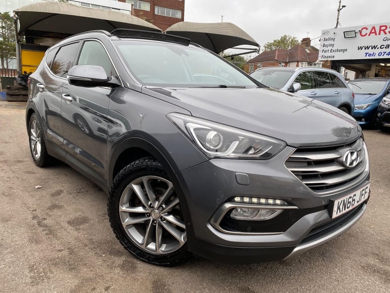 2016 Hyundai Santa Fe 2.2 CRDi Blue Drive Premium SE Auto 4WD Euro 6 (s/s) 5dr (7 Seat) ESTATE Di...