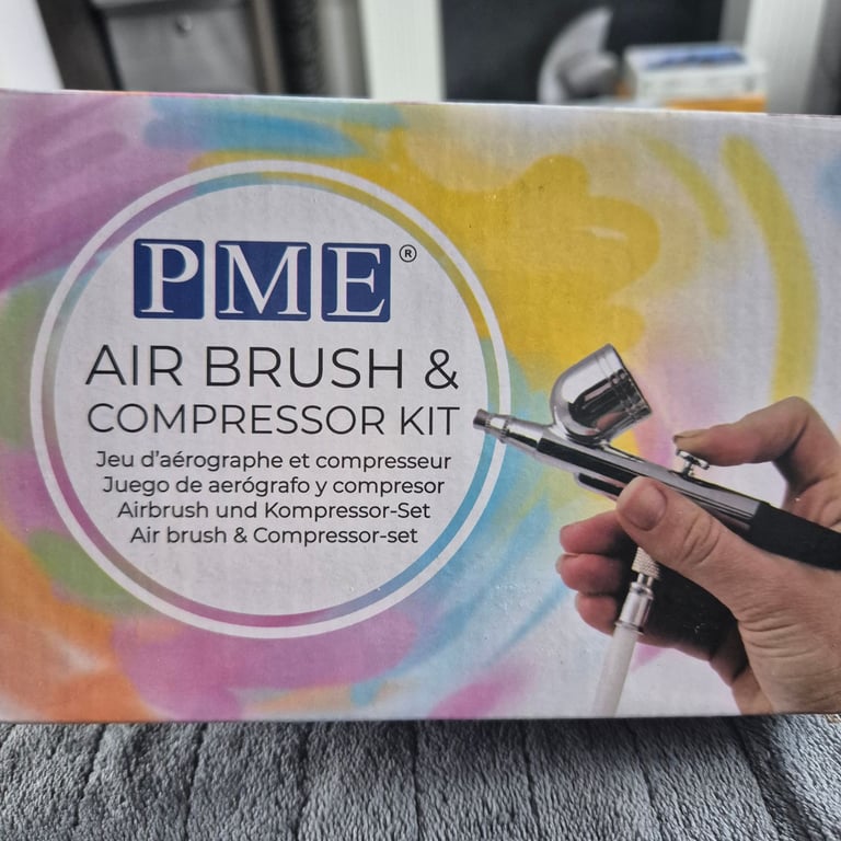 image for Air brush compression set