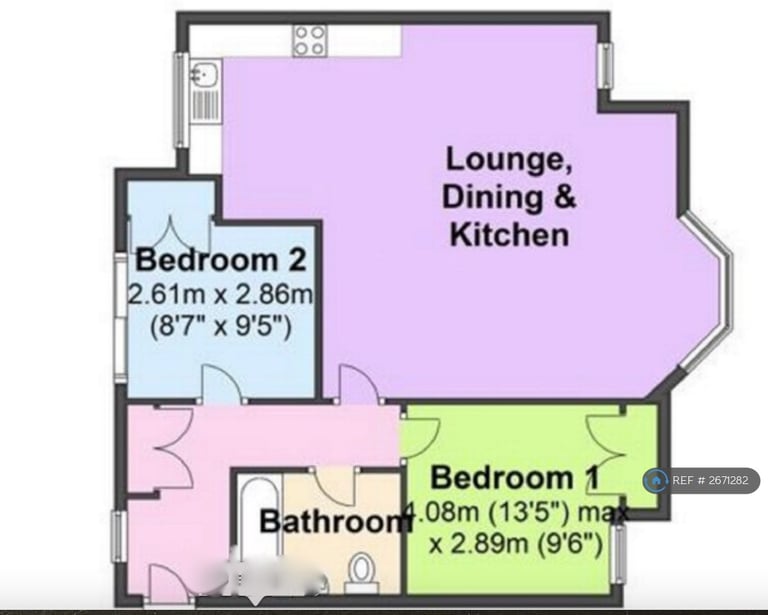 2 bedroom flat in Heath, Cardiff, CF14 (2 bed) (#2671282)