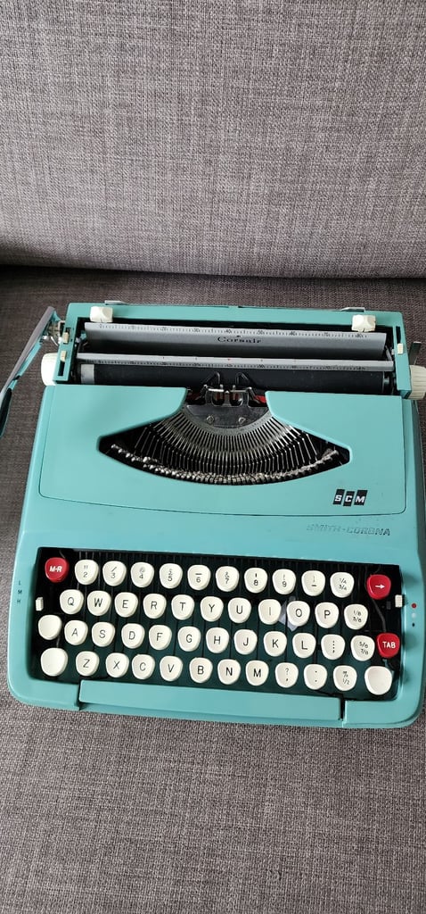 Vintage typewriter smith corona