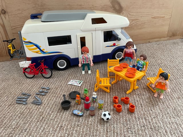 Playmobil 4859 Playmobil Toy Camper Van 2010 Playmobil RV Camper