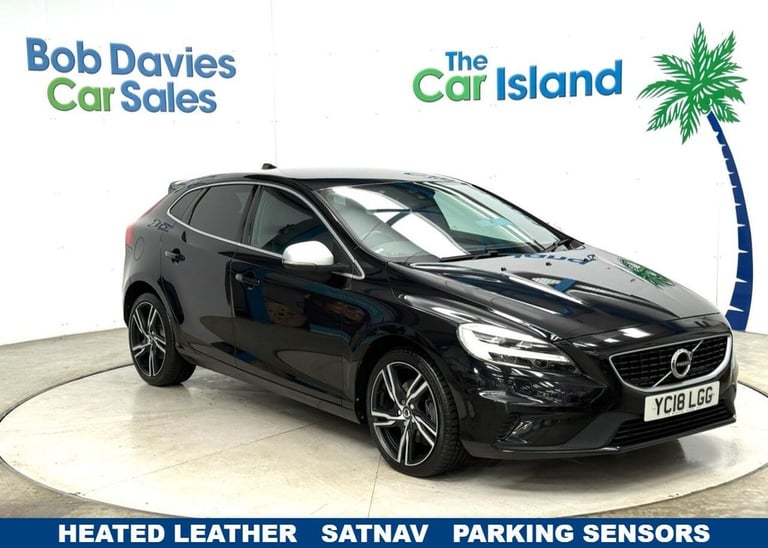 2018 18 VOLVO V40 2.0 T3 GPF R-DESIGN PRO HATCHBACK 5DR PETROL MANUAL EURO 6 (S/