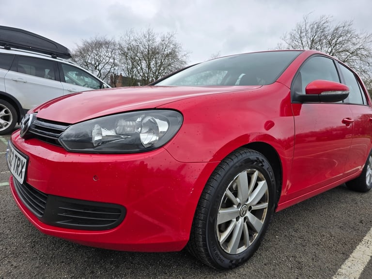 62 GOLF 1.6 TDI MATCH DIESEL 5 DOOR HATCHBACK RED