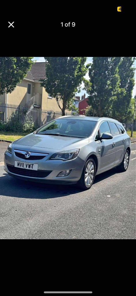 Vauxhall, ASTRA, Estate, 2011, Manual, 1686 (cc), 5 doors