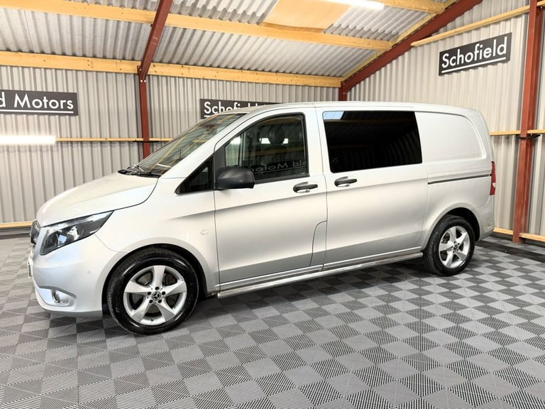 2019 Mercedes-Benz Vito 2.1 119 CDI BlueTEC Sport Crew Van Double Cab 5dr Diesel G-Tronic+ RWD L1...