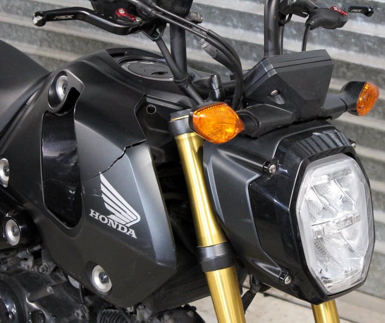 2021 21 HONDA MSX 125 GROM ABS BLACK TRADE SALE 7230 MILES NEWSHAPE MONKEY BIKE