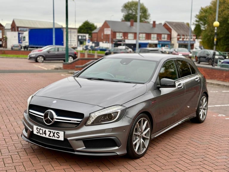 2014 Mercedes-Benz A-Class 2.0 A45 AMG SpdS DCT 4MATIC Euro 6 (s/s) 5dr HATCHBACK Petrol Automatic
