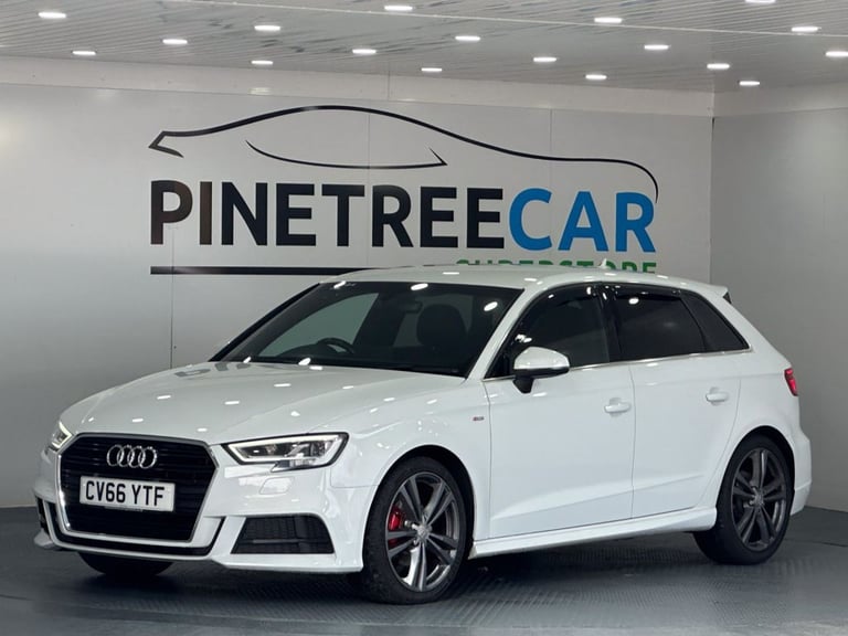 2016 Audi A3 2.0 TDI S line Sportback 5dr Diesel S Tronic Auto 6Spd Euro 6 (s/s) (150 ps Hatchbac...