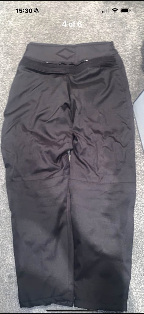 Motorcycle  jacket trousers gloves 