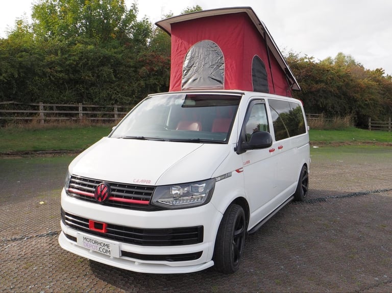 Volkswagen Transporter T5.1, 4 Berth, 5 Belt, Pop Top, FSH, Long MOT