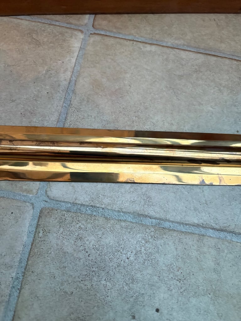 Brass rolling ruler