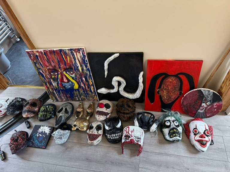 image for HALLOWEEN HANDMADE PROPS £35 EACH FOR PHOTOS/VIDEOS/MOVIES/THEATER