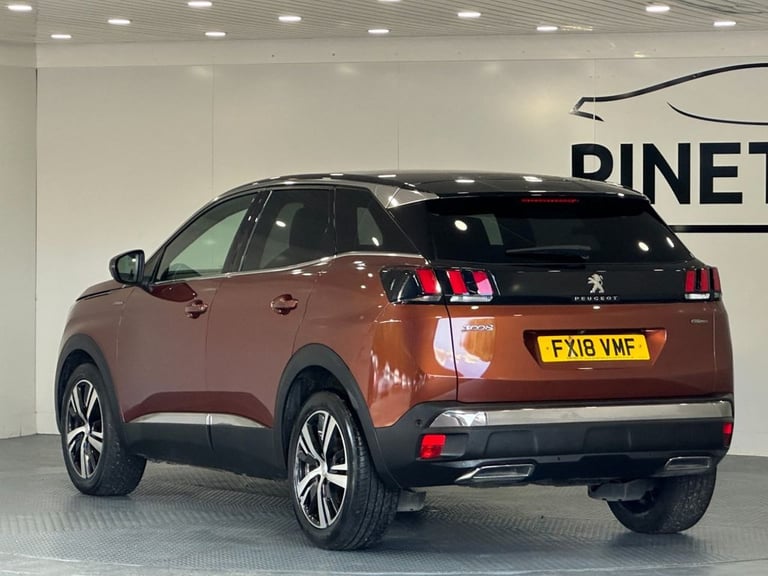 2018 Peugeot 3008 1.6 BlueHDi GT Line SUV 5dr Diesel Manual Euro 6 (s/s) (120 ps) HATCHBACK Diese...
