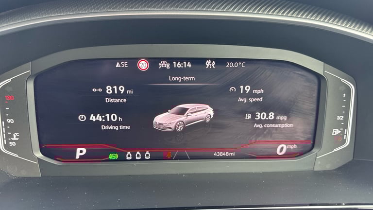 2020 Volkswagen Arteon 2.0 TSI R-Line Shooting Brake DSG Euro 6 190PS ESTATE Petrol Automatic