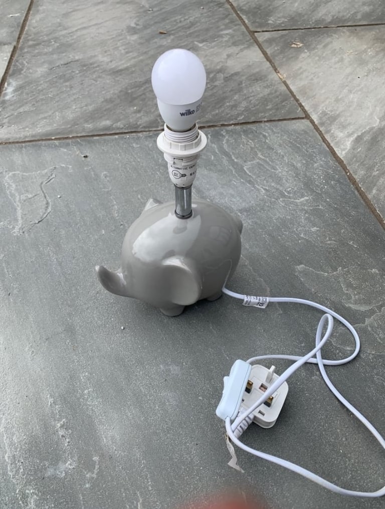 image for Elephant table lamp / light