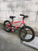 Kids red bike 18 inch wheels 