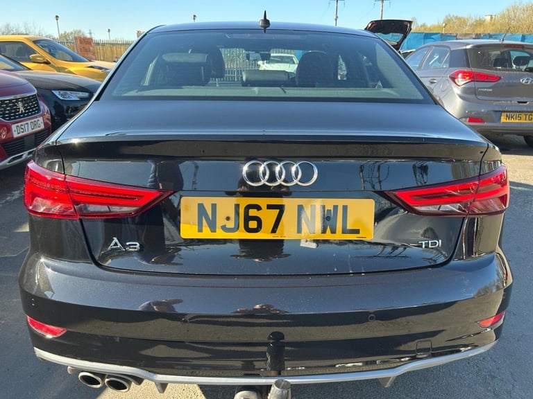 2017 Audi A3 2.0 Turbo Diesel (TDI), S Line, Saloon, 4 Door, Manual, Euro 6. Saloon Diesel Manual