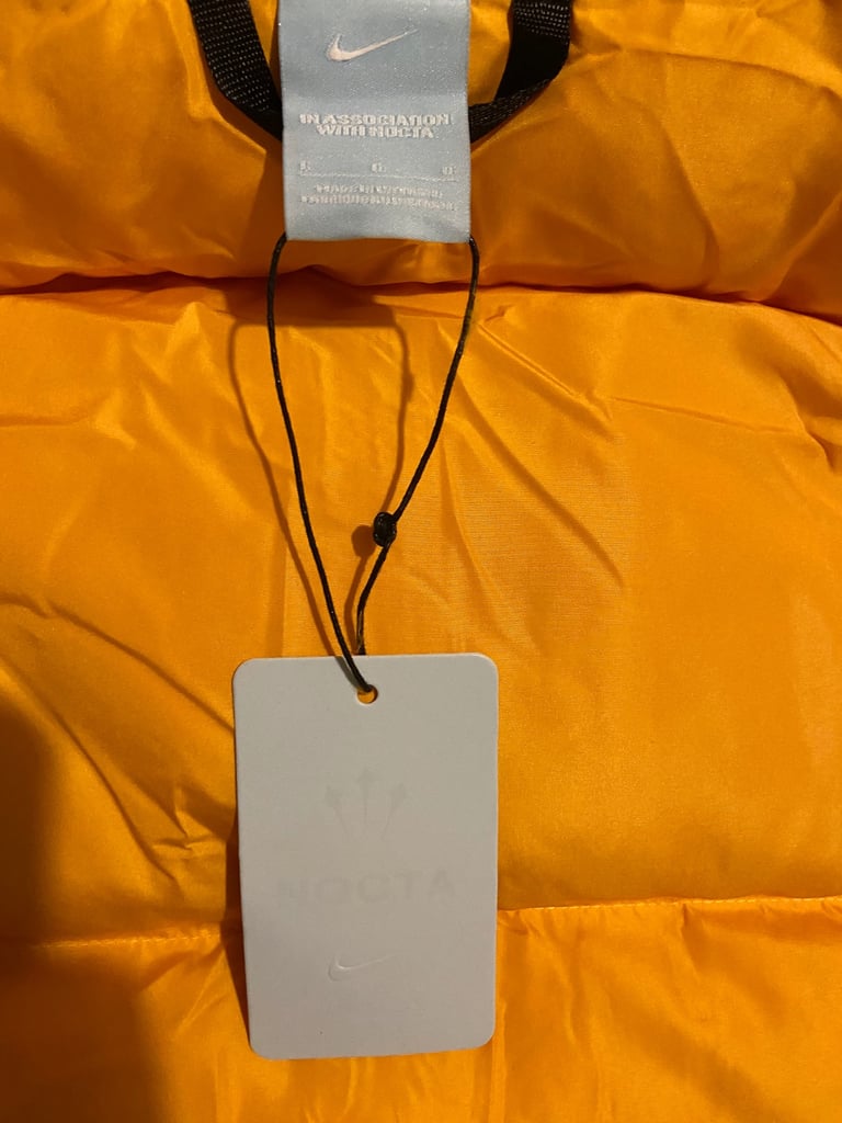 Yellow Nike Nocta Jacket 