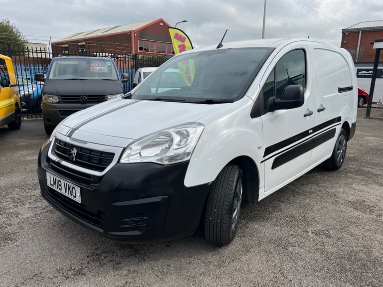 2018 PEUGOET PARTNER CREW CAB VAN 1.6 HDI EURO 6 ULEZ COMPLIED SEAT X5 NO VAT