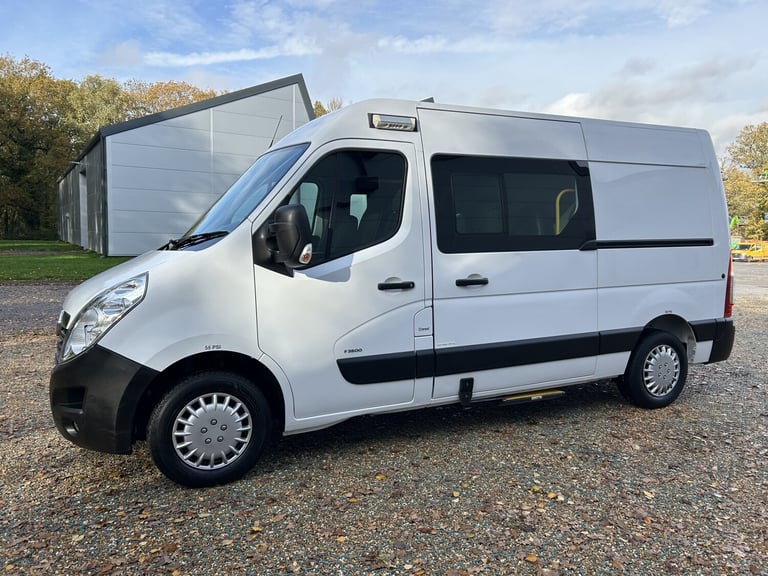 2018 VAUXHALL MOVANO 2.3 CDTi 130 WELFARE MESS CREWCAB VAN MWB CAMPER CONVERSION