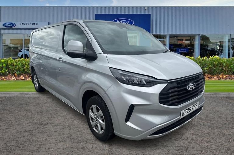 2025 Ford Transit Custom 280 Limited L2 LWB FWD 2.0 EcoBlue 136ps Low Roof, HEATED FRONT SEATS, C...