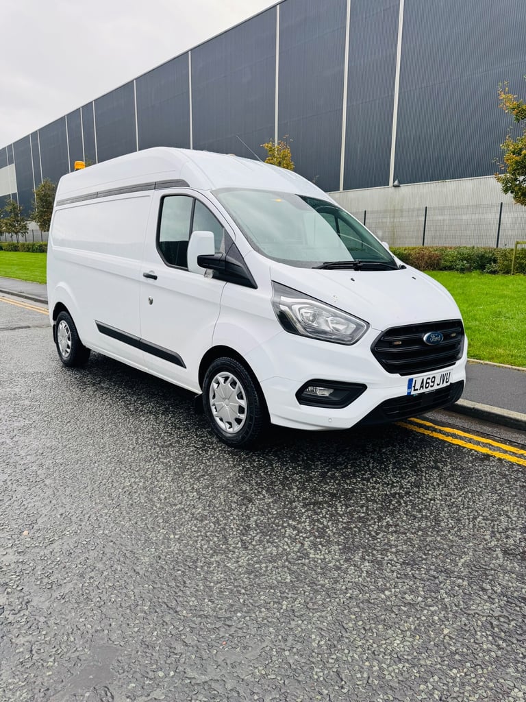 2020 Ford Transit Custom 2.0 EcoBlue 130ps High Roof Trend Van, 104K MILES, WORKSHOP PANEL VAN Di...