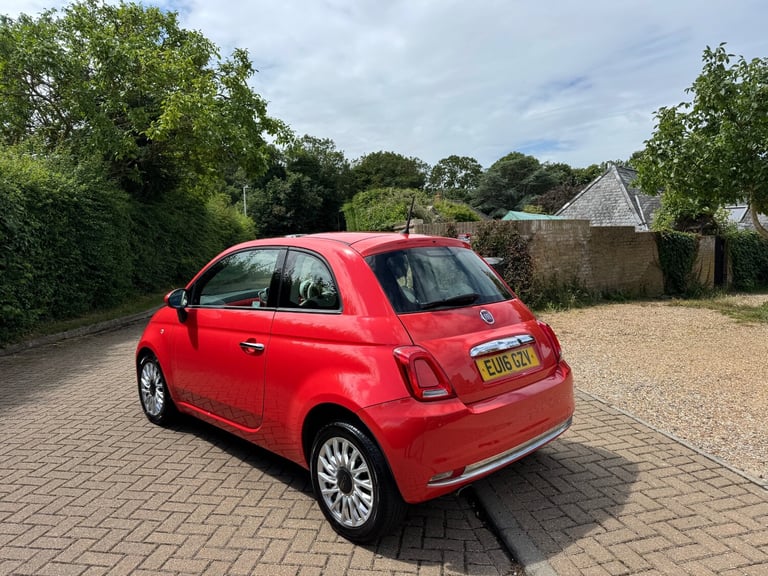 2016 Fiat 500 0.9 TwinAir 105 Lounge 3dr HATCHBACK Petrol Manual