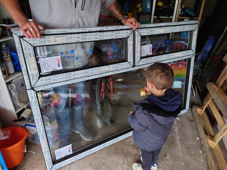 Black and white window new