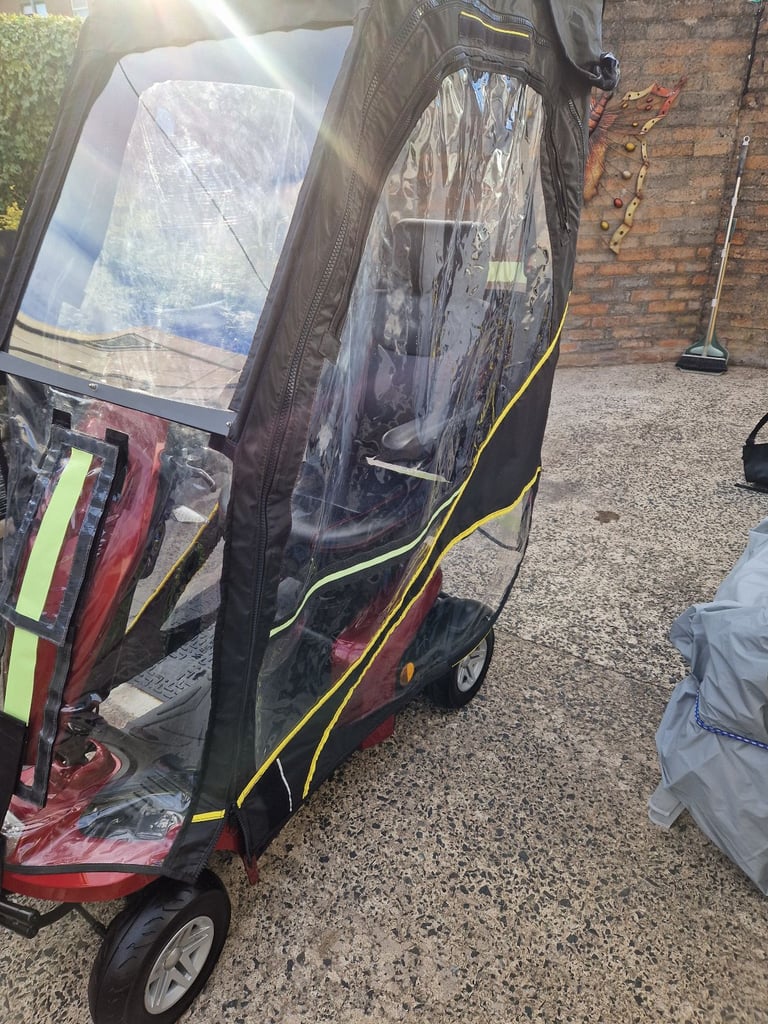 Kc komfy8 mobility scooter with canopy 