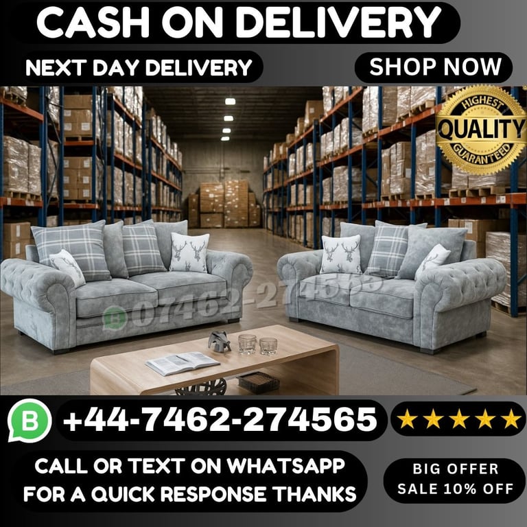 🛋️Sofas for Sale – All Styles & Colours Available with Fast Delivery!