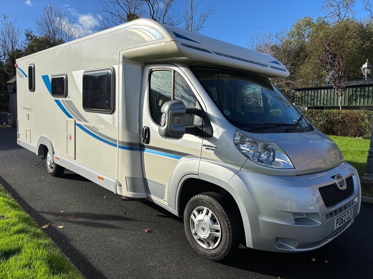 Bailey Approach SE 740 Coachbuilt Motorhome. Fixed Bed. 2012 Boxer. FSH. 3.5T