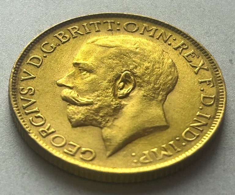 image for 1927 Full Sovereign 22ct Gold George V