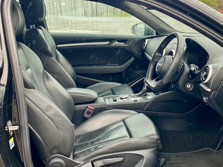 2017 Audi S3 2.0 TFSI Black Edition Hatchback 3dr Petrol S Tronic quattro Euro