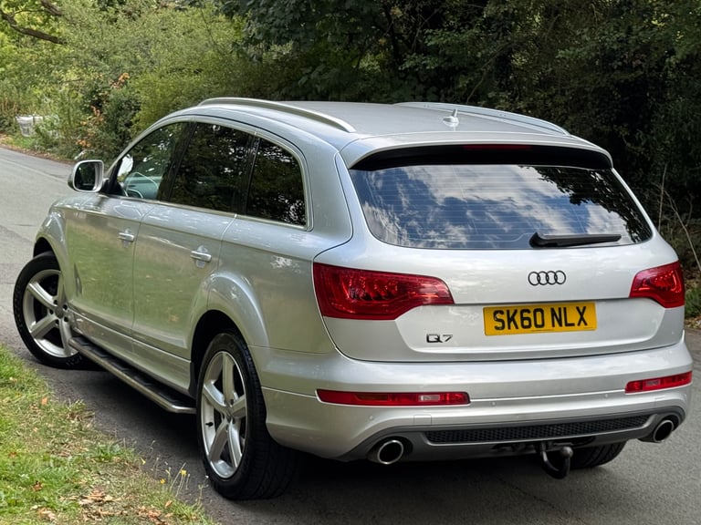 AUDI Q7 3.0 TDI QUATTRO S-LINE 7 SEATER~8 SPEED AUTOMATIC~LOW MILES