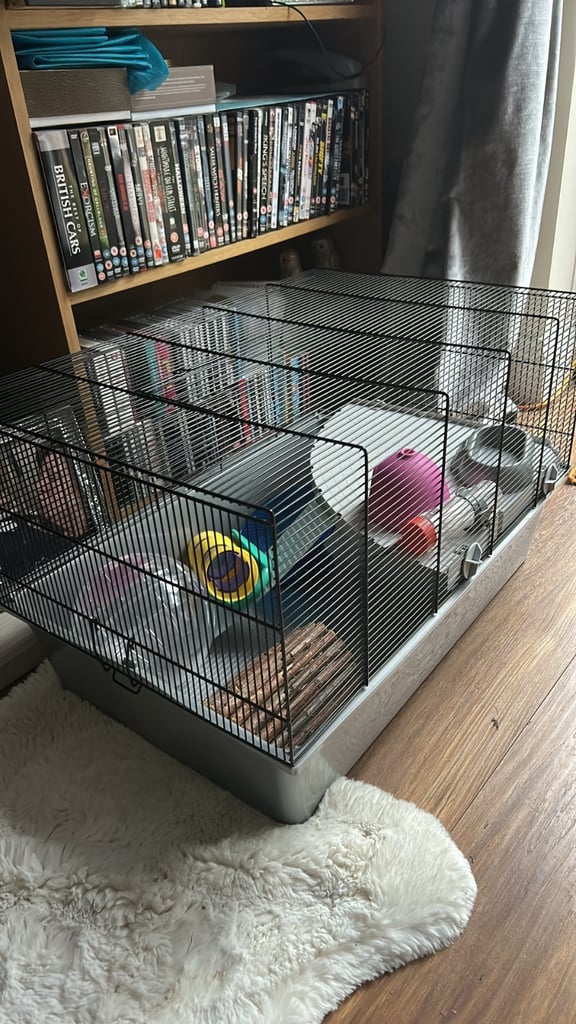image for Large Hamster Cage & Accessories 