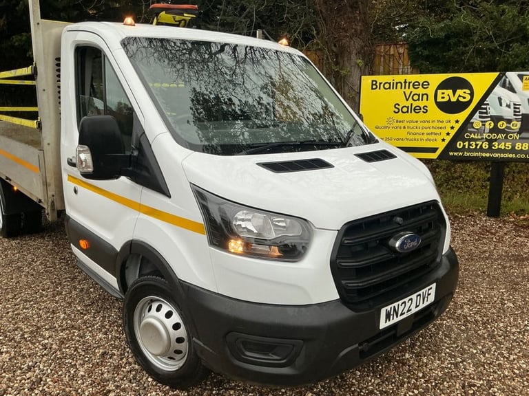2022 Ford Transit 2.0 350 EcoBlue HD Leader DROPSIDE Cab 2dr Diesel Manual RWD L4 Euro 6 (s/s DRO...
