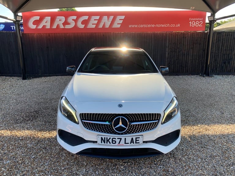 2017 Mercedes-Benz A-Class 2.1 A200d AMG Line (Premium Plus) Euro 6 (s/s) 5dr HATCHBACK Diesel Ma...