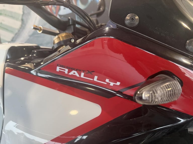 Brand New Ducati DesertX Rally – Huge Savings