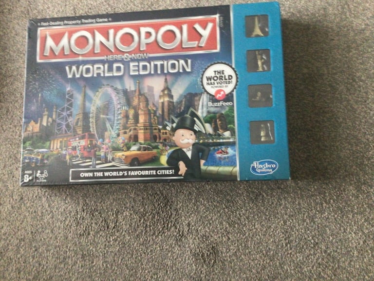 Monopoly world edition new sealed 