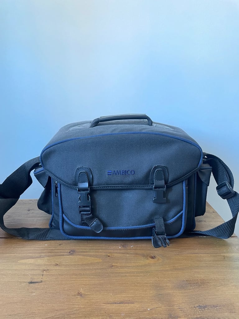Camcorder with a camera Nylon bag and accessories