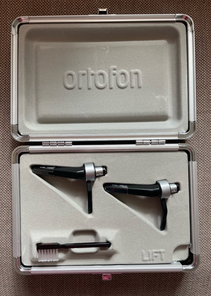 Ortofon Concorde Pro S x2 in metal box