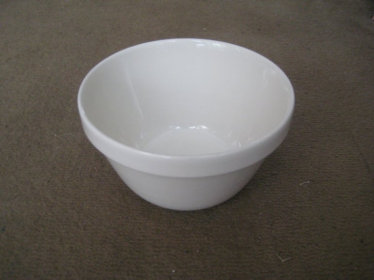 image for Brand New Mason Cash White Pudding Basin for £3.00