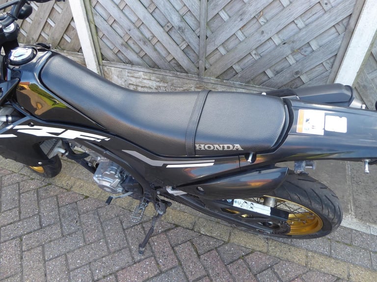 HONDA CRF 250 SUPER MOTO 63 REG LOW MILES TIDY BIKE MOT TILL 6,6,26