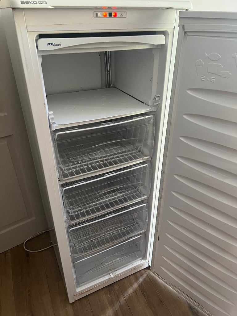 Beko Upright Freezer – White – Good Working Order