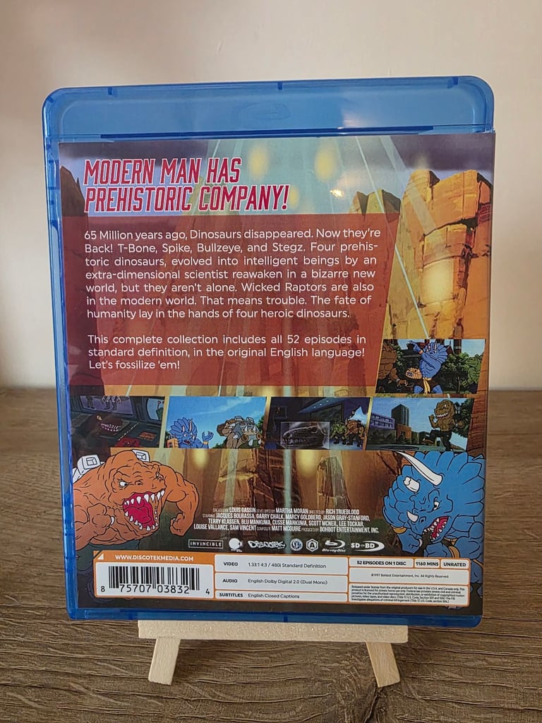 Street sharks and extreme dinosaurs complete bluray sets (discotek)